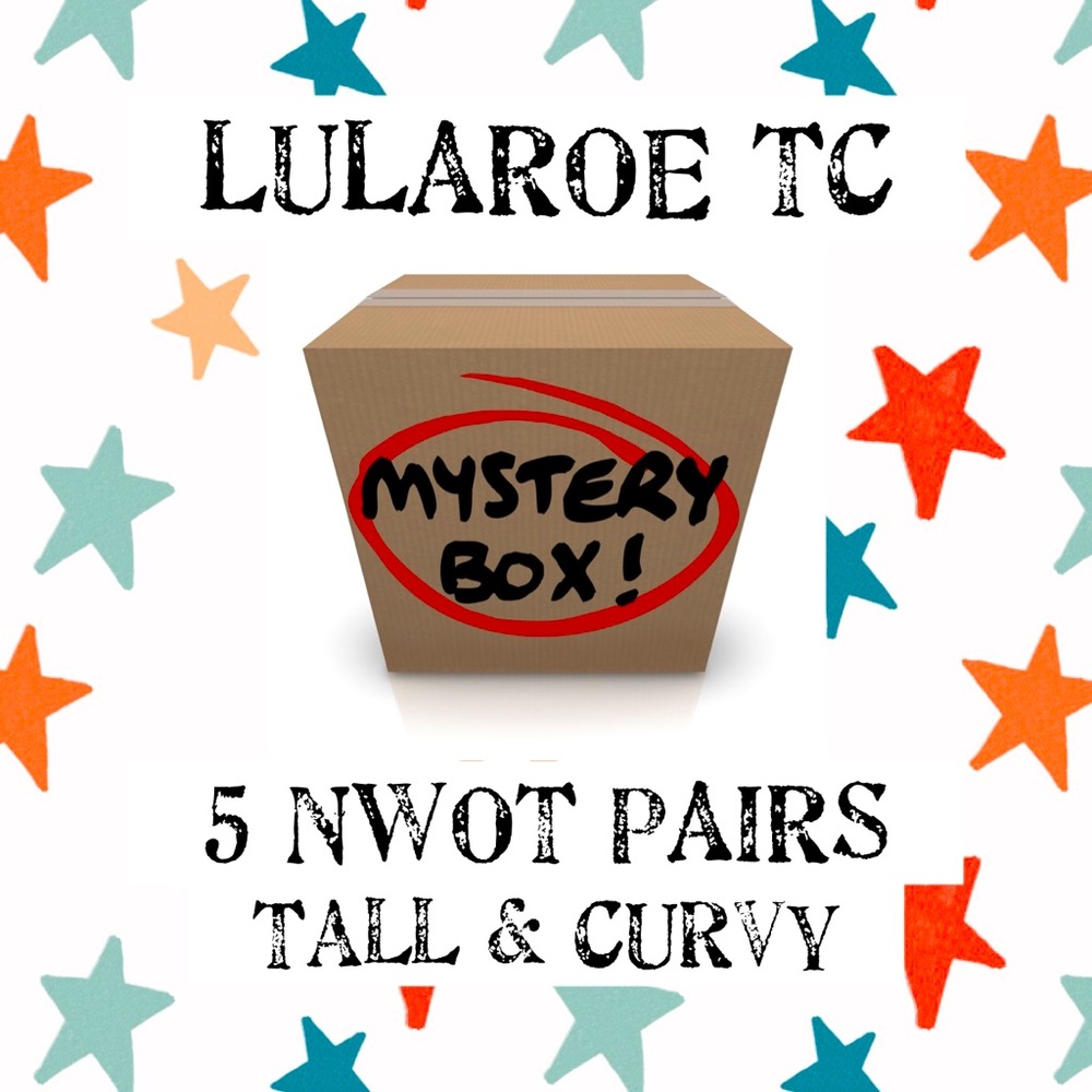 🎁LULAROE LEGGING MYSTERY BOX🎁 - 5 NWOT PAIRS